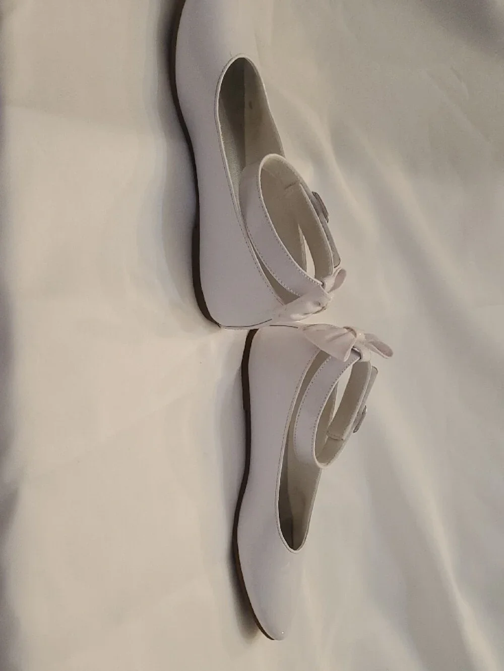 Girls White Patent Bow Mary Jane Shoes Rachel Shoes Brand Girls 3